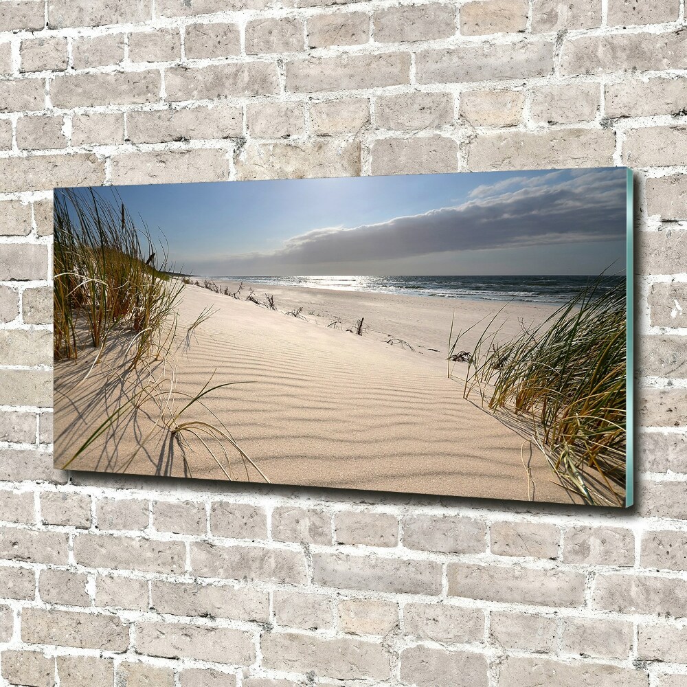 Acrylic wall picture Mrzeżyno beach