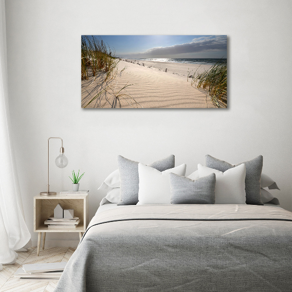 Acrylic wall picture Mrzeżyno beach