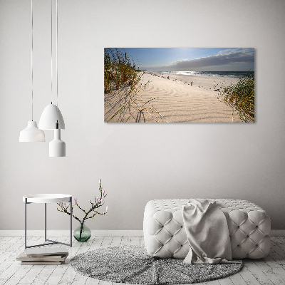 Acrylic wall picture Mrzeżyno beach