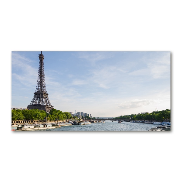 Glass acrylic wall art Eiffel Paris tower