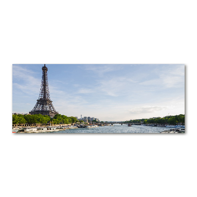 Glass acrylic wall art Eiffel Paris tower