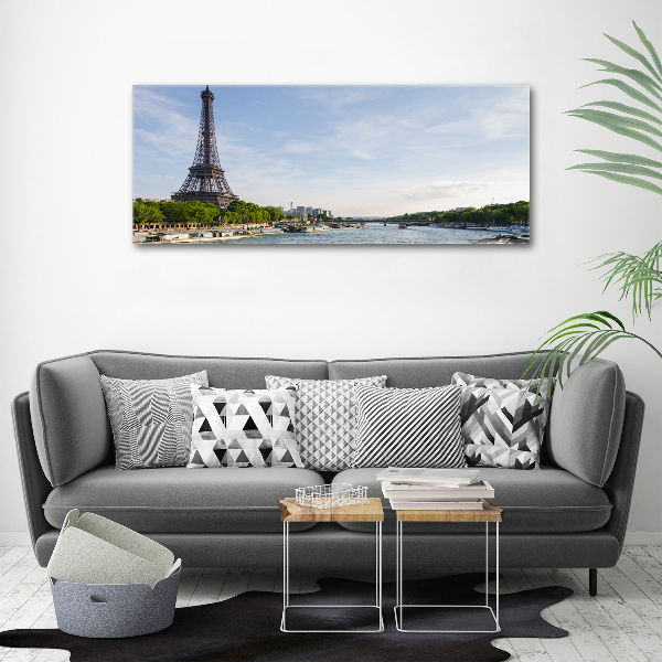 Glass acrylic wall art Eiffel Paris tower