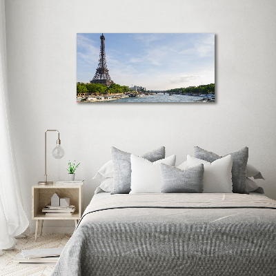 Glass acrylic wall art Eiffel Paris tower