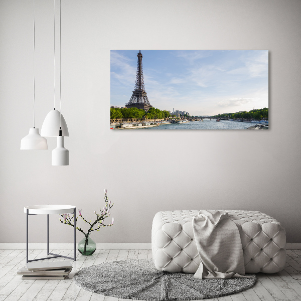 Glass acrylic wall art Eiffel Paris tower