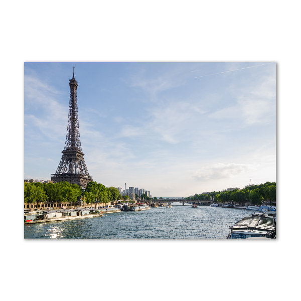 Glass acrylic wall art Eiffel Paris tower