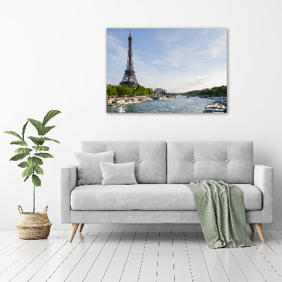 Glass acrylic wall art Eiffel Paris tower