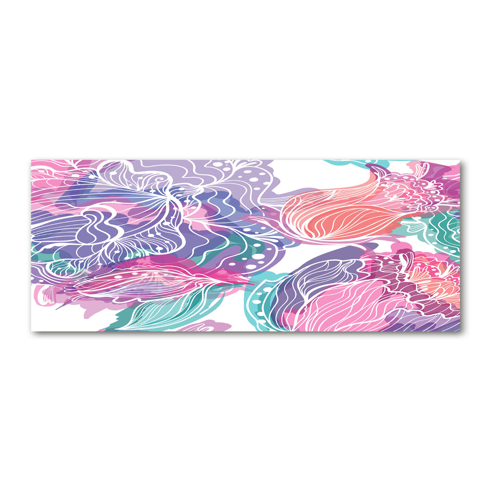 Acrylic wall art Magic Flowers