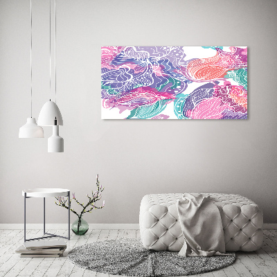 Acrylic wall art Magic Flowers