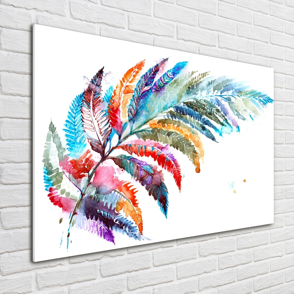 Acrylic print Colorful pen