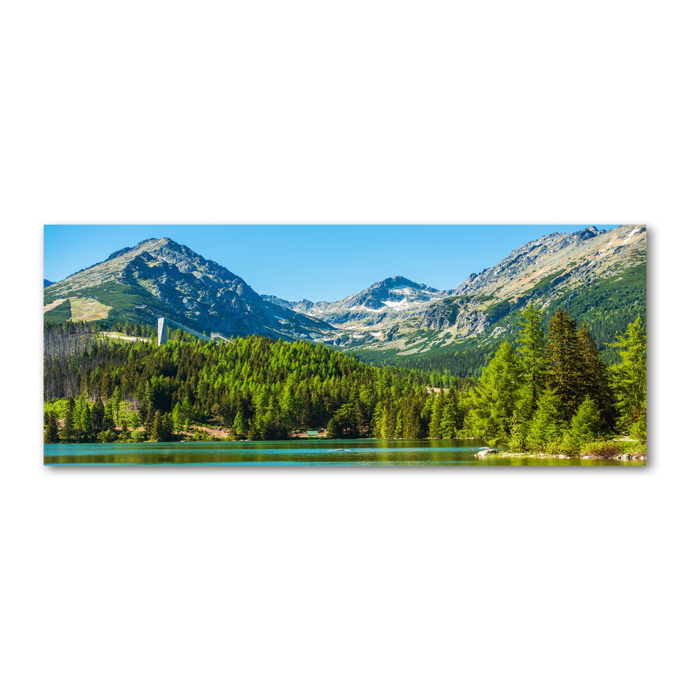 Acrylic wall picture Lake in the mountains