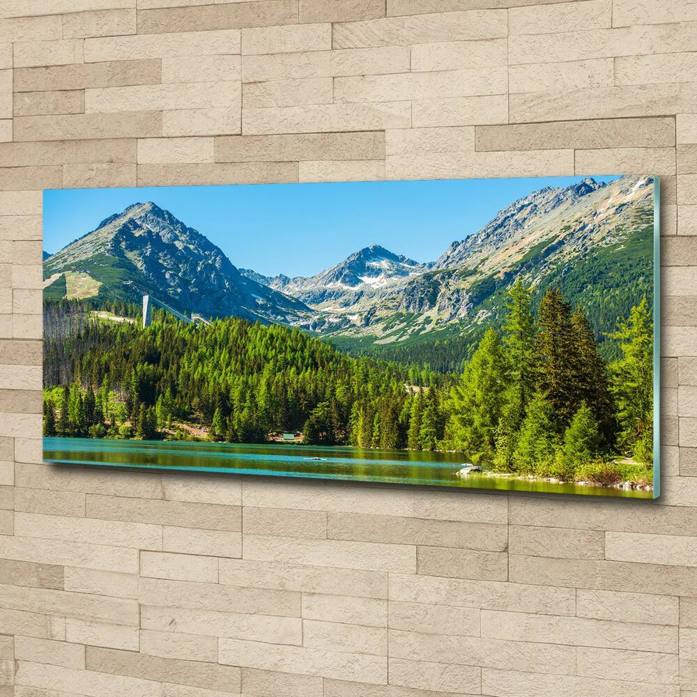 Acrylic wall picture Lake in the mountains