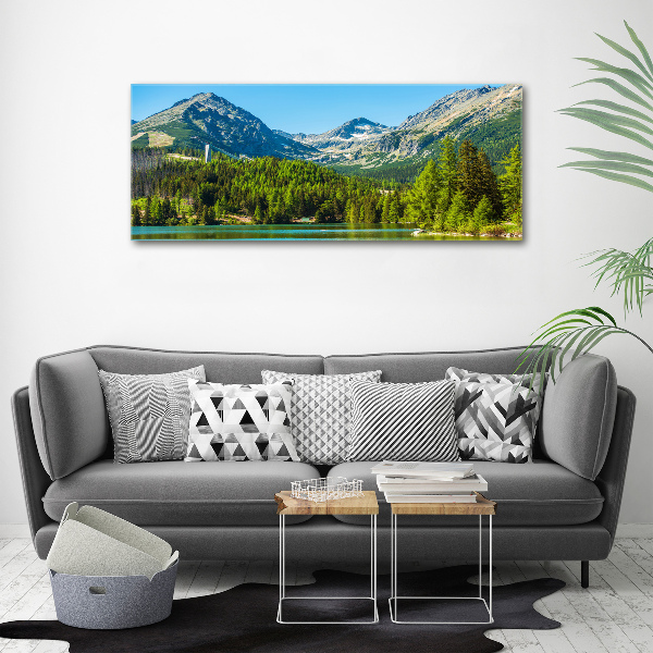 Acrylic wall picture Lake in the mountains