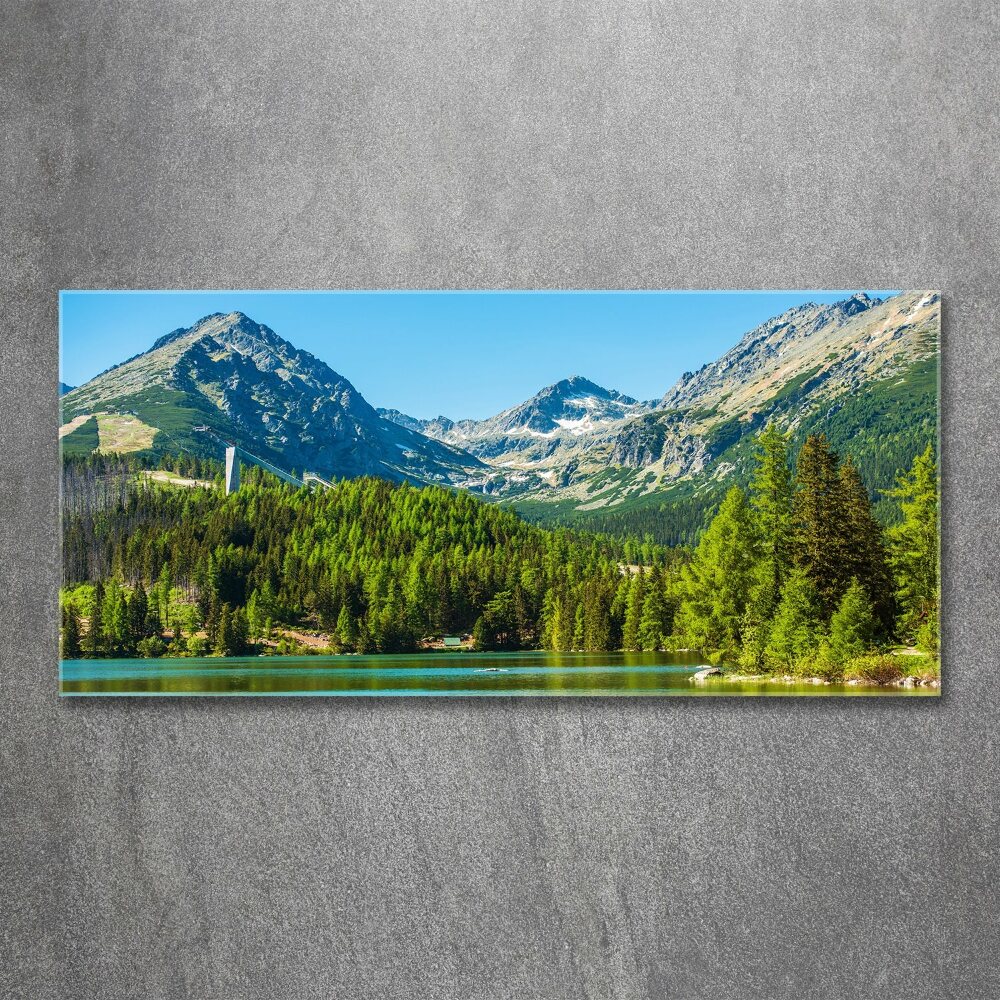 Acrylic wall picture Lake in the mountains