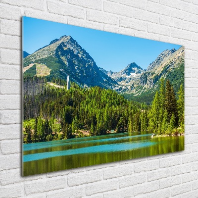 Acrylic wall picture Lake in the mountains