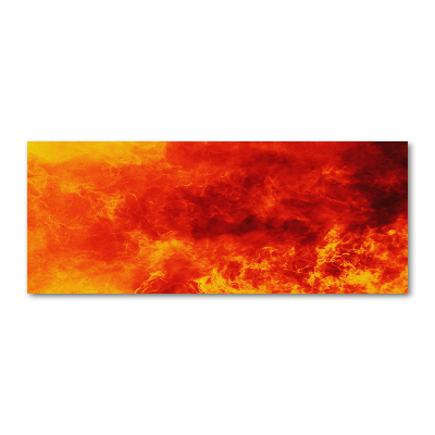 Wall art acrylic Flames