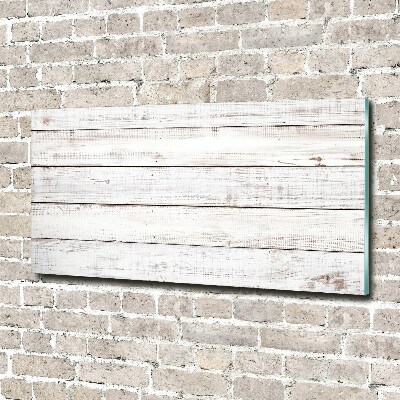 Print on acrylic Wooden wall