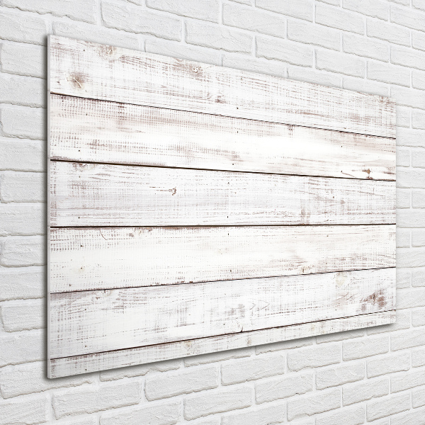 Print on acrylic Wooden wall