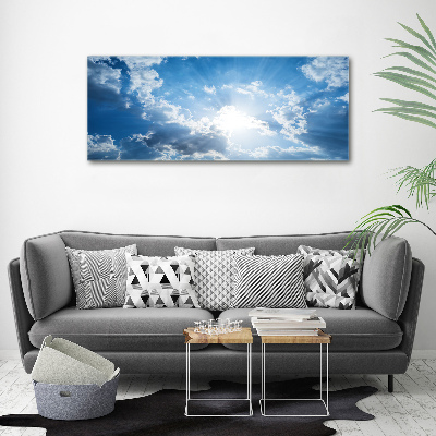 Print on acrylic Clouds in the sky