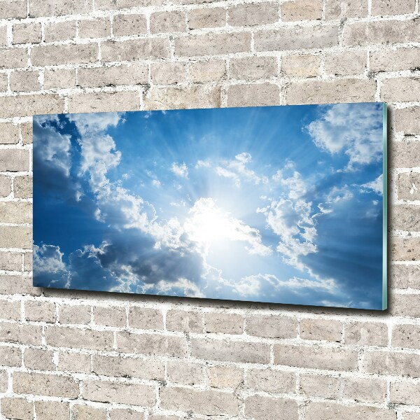 Print on acrylic Clouds in the sky