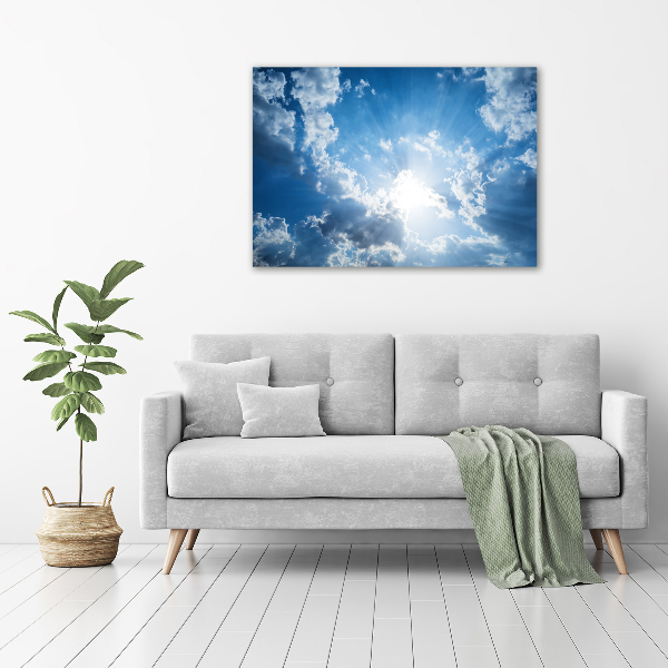 Print on acrylic Clouds in the sky