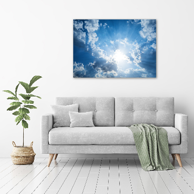 Print on acrylic Clouds in the sky