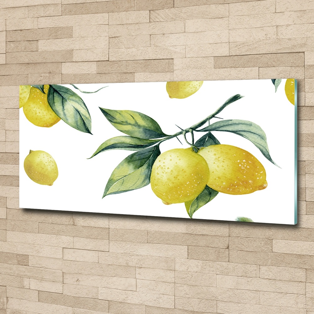 Acrylic wall art Lemons