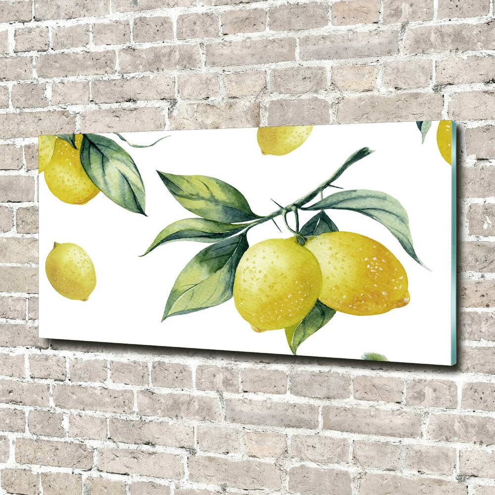 Acrylic wall art Lemons