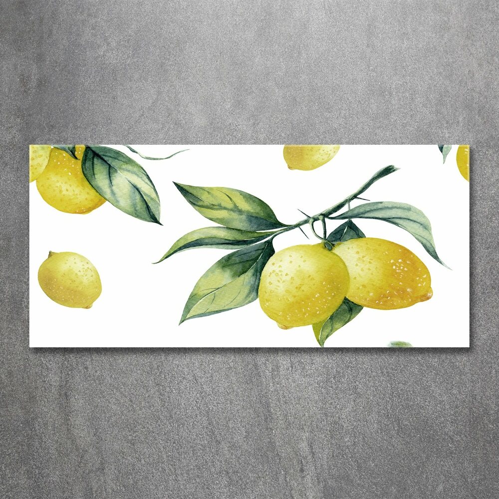 Acrylic wall art Lemons