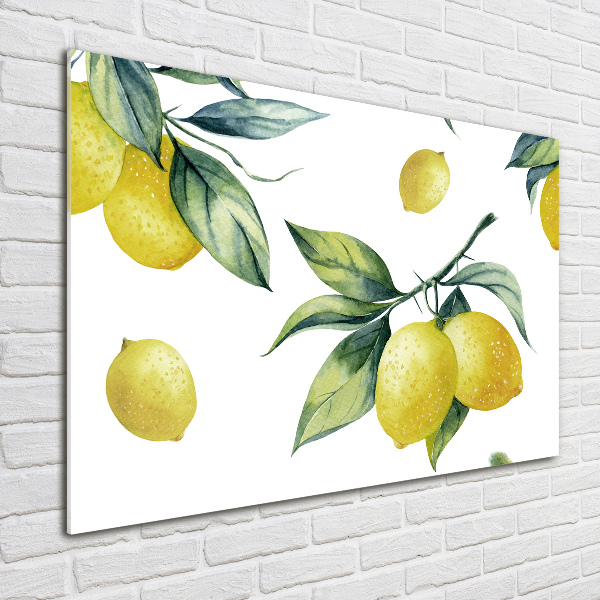 Acrylic wall art Lemons