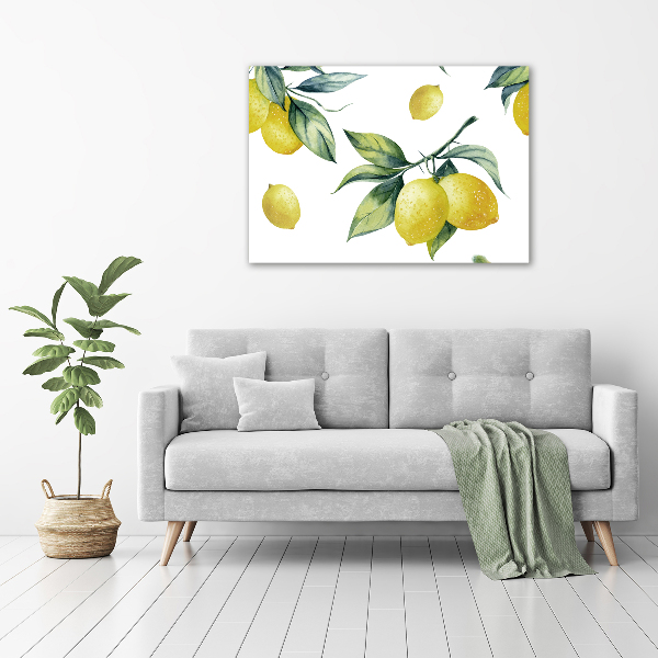 Acrylic wall art Lemons