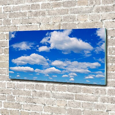 Print on acrylic Clouds in the sky