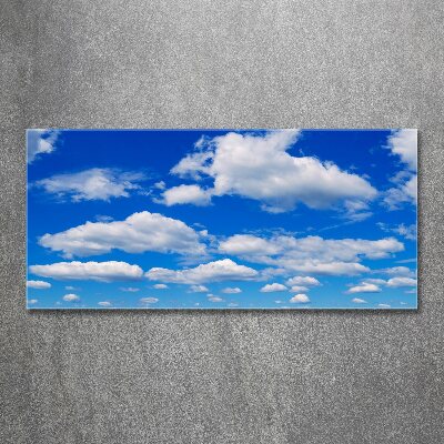 Print on acrylic Clouds in the sky