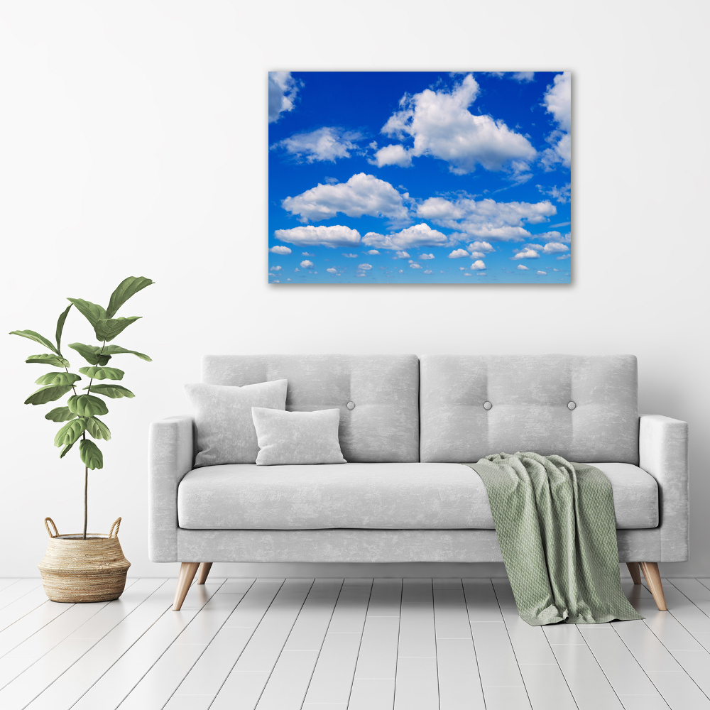 Print on acrylic Clouds in the sky