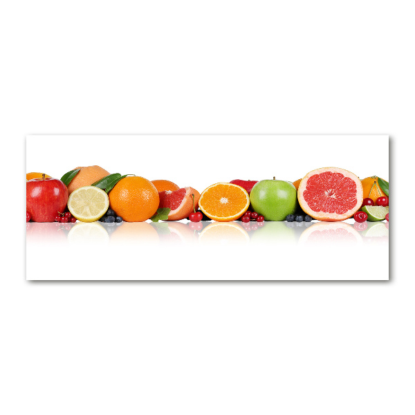 Acrylic wall art Colorful fruit