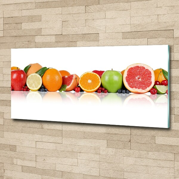 Acrylic wall art Colorful fruit