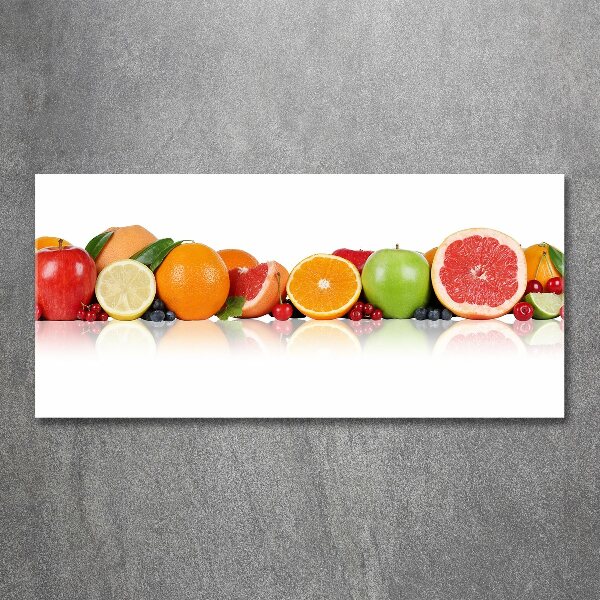 Acrylic wall art Colorful fruit