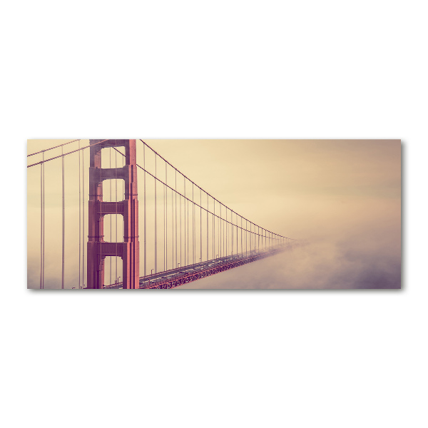 Acrylic print San Francisco bridge