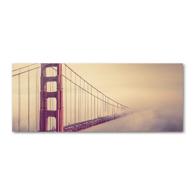 Acrylic print San Francisco bridge