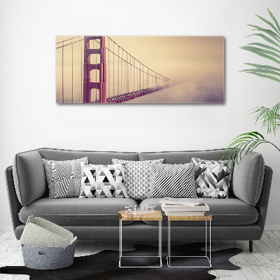 Acrylic print San Francisco bridge