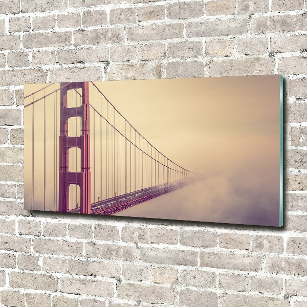 Acrylic print San Francisco bridge