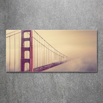 Acrylic print San Francisco bridge