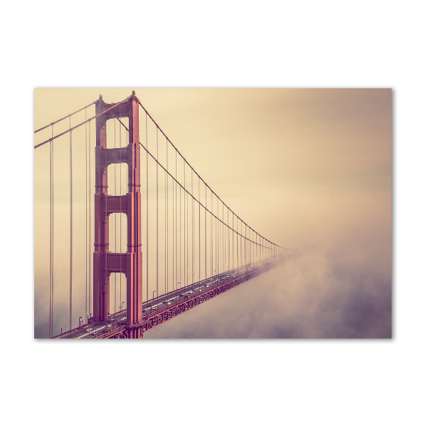 Acrylic print San Francisco bridge