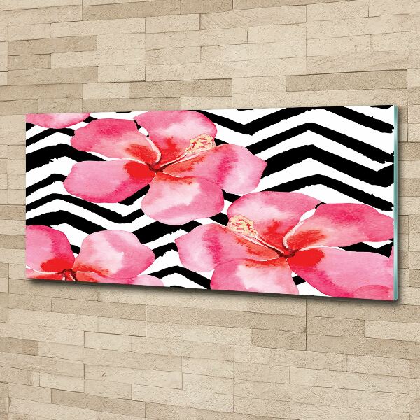 Print on acrylic Hawaiian flowers