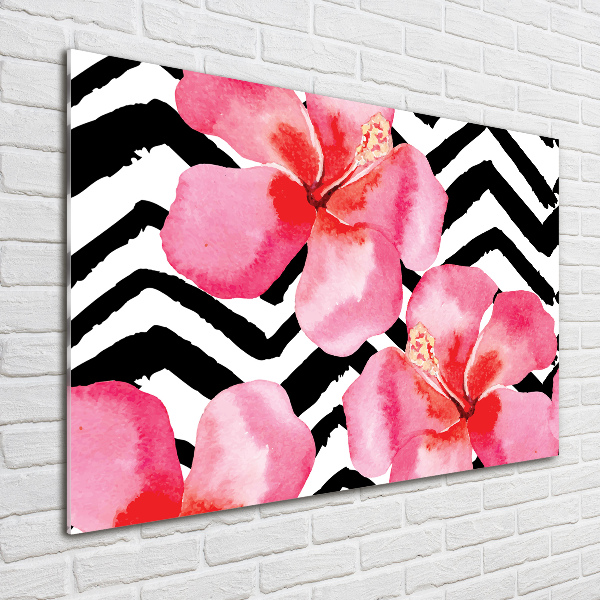 Print on acrylic Hawaiian flowers