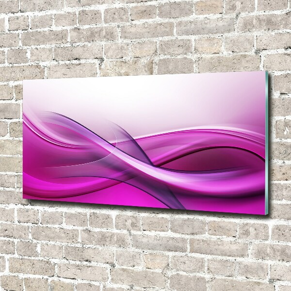 Print on acrylic Background waves