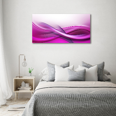 Print on acrylic Background waves