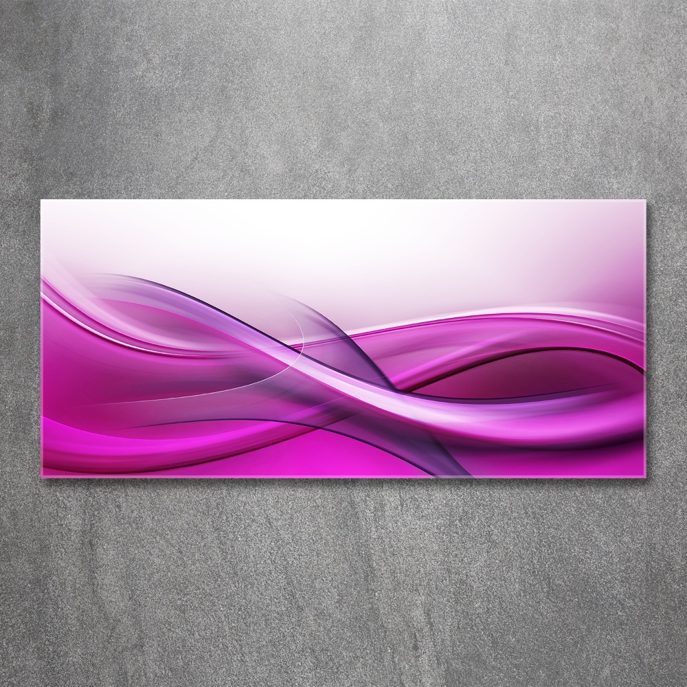 Print on acrylic Background waves