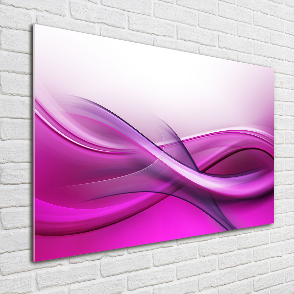 Print on acrylic Background waves