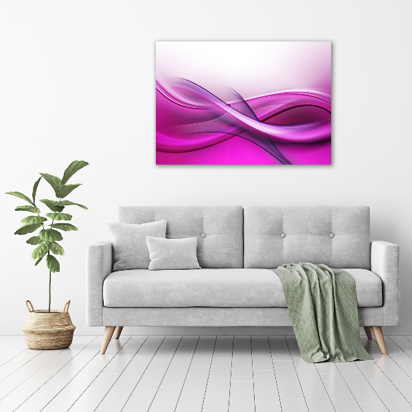 Print on acrylic Background waves