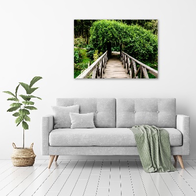 Print on acrylic Bridge on the river